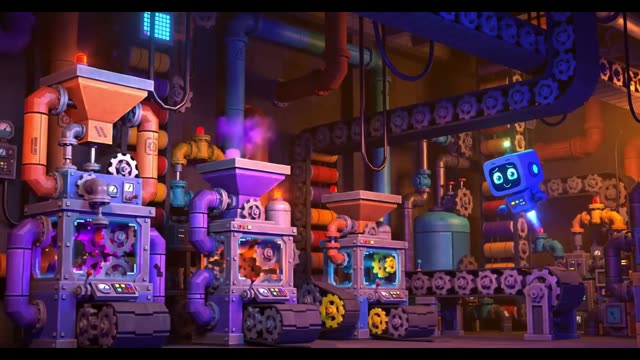 Digi in Digit Factory, world 4 of Place Value Quest